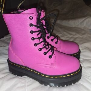 Pink Dr. Marten Jadon